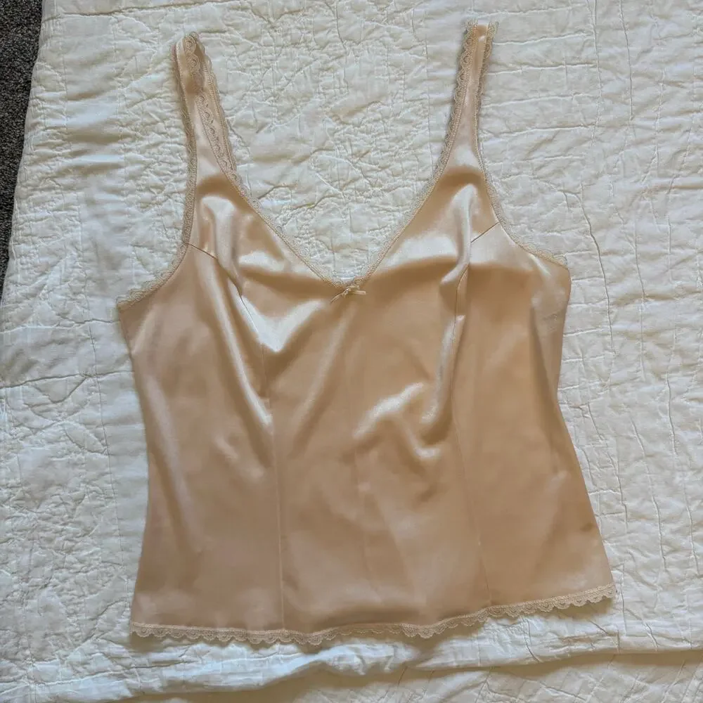 Warners champagne satin